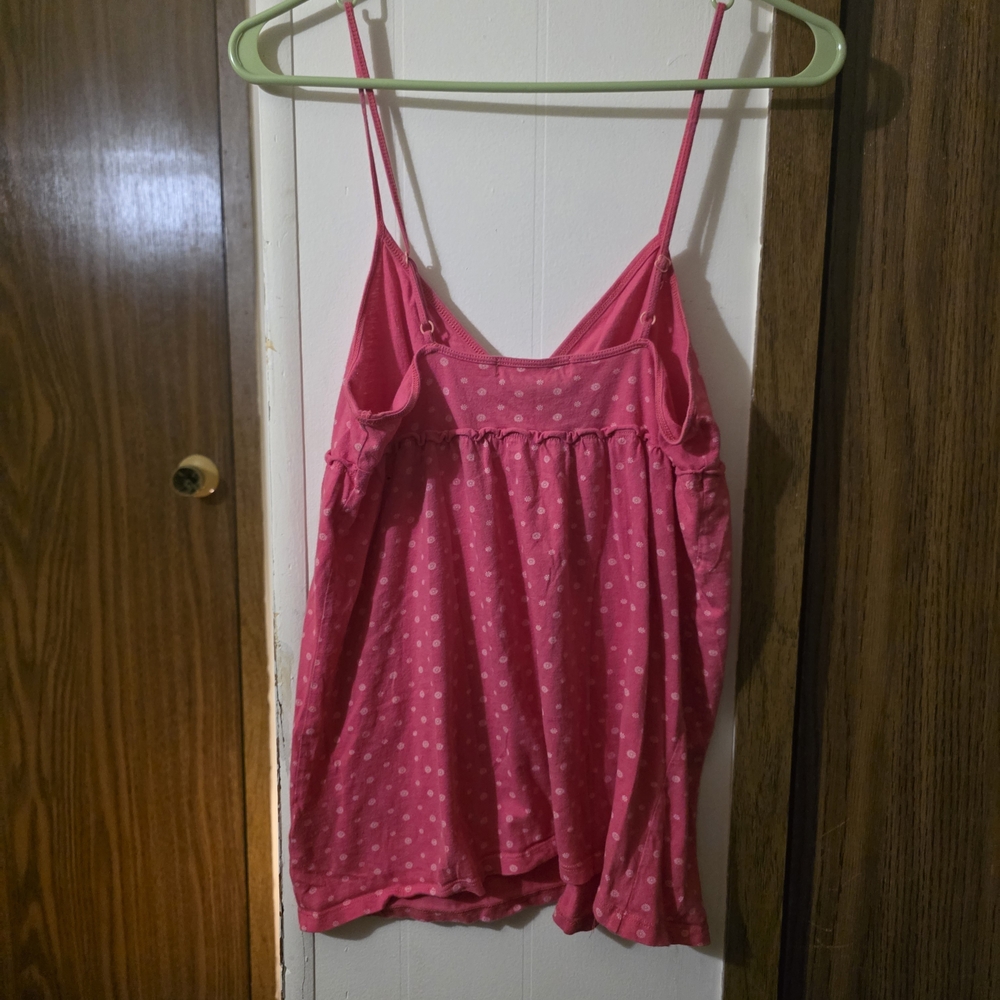 Love By Design Raspberry Spaghetti Strap Top - Picture 3 of 3